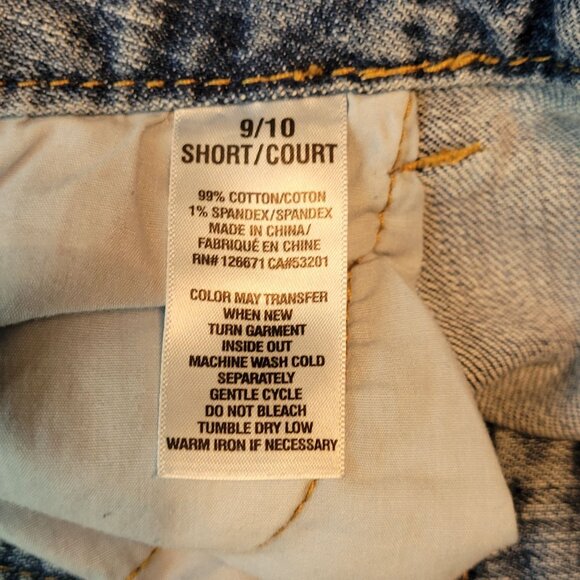 Aeropostale Jeans Size 10 S Hailey Skinny Flare Low Rise Medium Light Wash Y2K - Picture 5 of 12